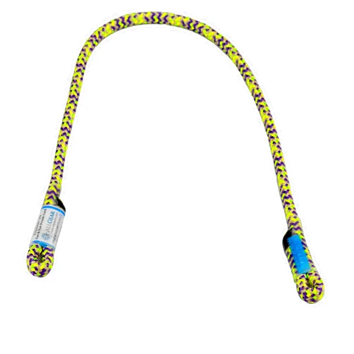 AllGear Friction 10 Eye & Eye Prusik 10mm x 26''-32'' Made in USA (Starburzt-32'')Carnival and Starburzt