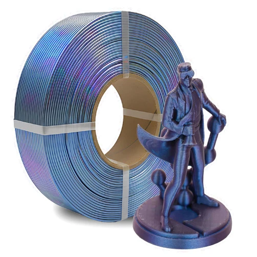 Polymaker Panchroma Refill Spool Starlight Twilight PLA 3D Printing Filament Refill, Compatible with All Reusable Spools and All Major FDM 3D Printers, Tangle-Free, Vibrant Colors, 1.75mm 1kg