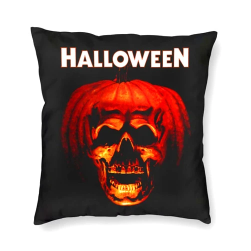 Moc.Deamiarr Michael-Myers Halloween Decorations Pillow Case Horror Movie Throw Pillow Covers Home Decor Cushion Case for Sofa Couch 18 x 18 Inches