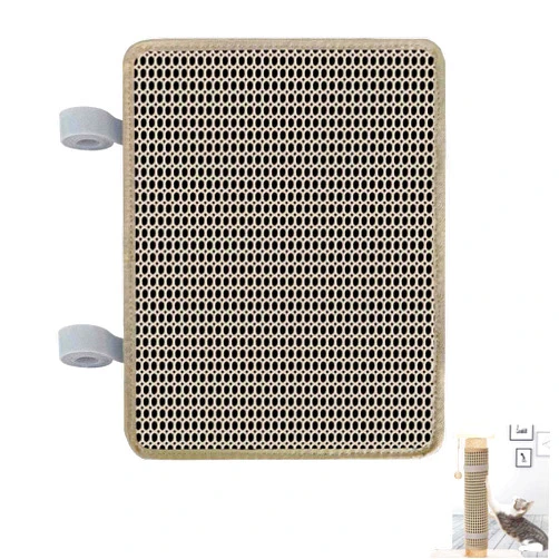 WENIFU Cat Nail File Scratcher Wrapped Around a Cat Scratching Post, Cat Scratch Pad with 80 Aluminum Oxide Grit, Nail File for Cats Can Help to Trim Your Cat's Nails and Protect Scratch Post