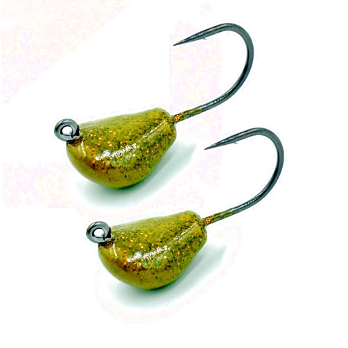 END GAME Tautog Jig, Sheepshead Jig, 2 Pack, Standup Style Tog Jig, Ultra Tough Powder Coat Finish with 2X hook, 1/2-2oz Sizes, Multiple Colors, Made in The USA