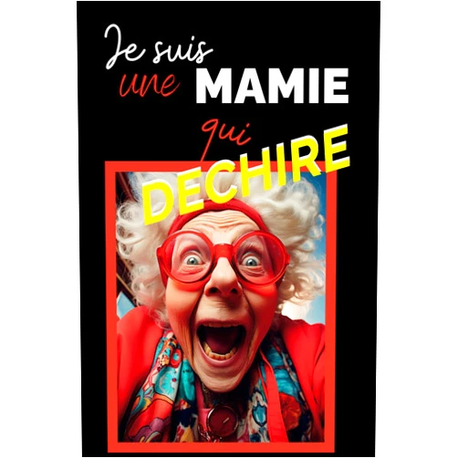 French Edition by adela chapka (Author) Je suis une mamie qui déchire: Carnet de notes humoristique destiné au mamie qui ont de l'humour il saura vous accompagner partout , 130 pages lignées de bonnes qualités (French Edition)