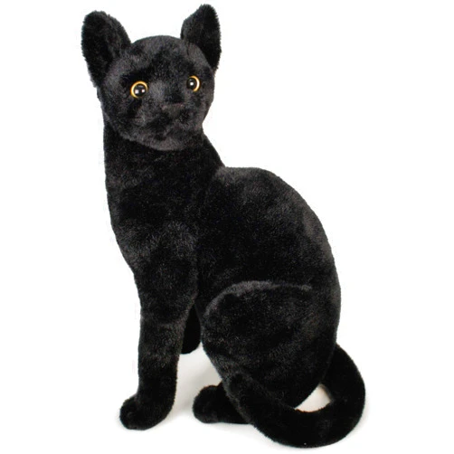 TigerHart Boone The Black Cat - 13 Inch Stuffed Animal Plush
