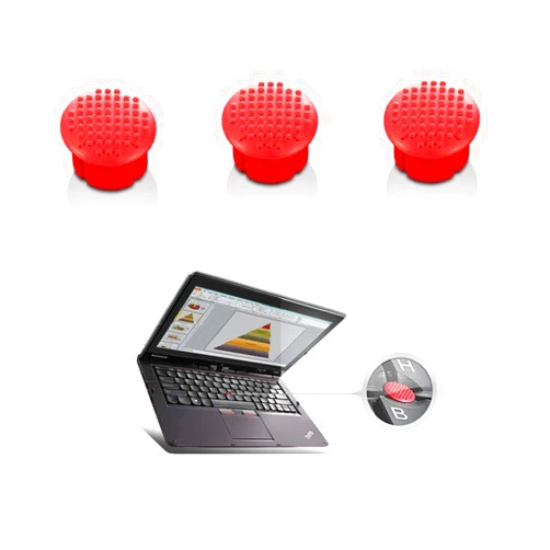 Shun Chen TECH 3pk Low Profile Trackpoint Caps Compatible with Lenovo Thinkpad X230s X240 X240s X250 260 X270;X1 Carbon 2nd,3rd GEN;T470 T570 T480 T580 T460 T560 T550 T450 T540P T440P T440 T4440S;P50 P50s P70 W541