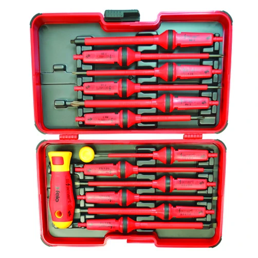 Felo 07157 53439 E-Smart Box w/12 Interchangeable Blades & Handle