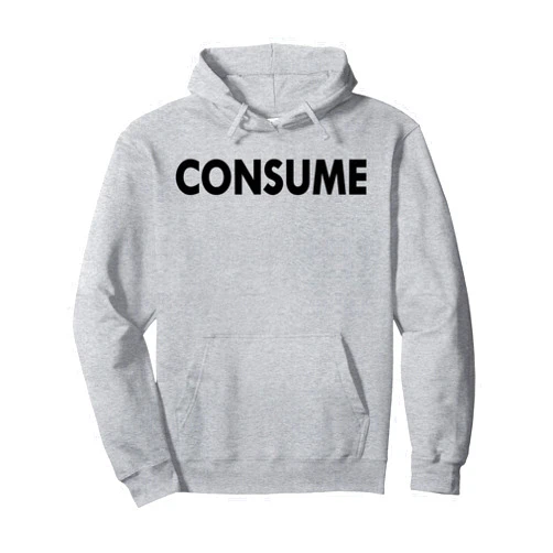 KDK12Studios They live Consume subliminal Pullover Hoodie