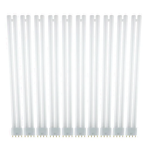 Sunlite FT36DL/841/10PK FT 36W 16 Inch/1.3 Foot Twin Tube Fluorescent Ceiling Light Fixtures, 4-Pin (2G11) Base, 4100K Cool White, 10 Pack, 4100K-Cool, 10 Count