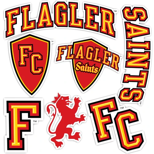 Desert Cactus Flagler College Sticker Flagler Saints Vinyl Decal Laptop Water Bottle Car Scrapbook Sheet (Type 2)