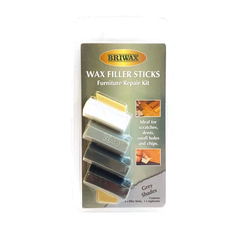 Briwax Format: Tools & Home Improvement Briwax Filler Sticks - Grey (4 x 40ml Sticks)