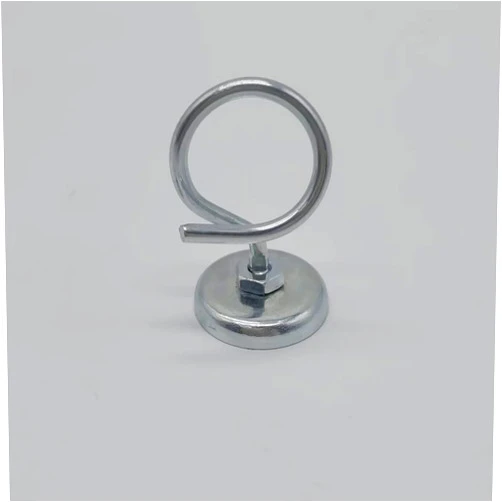SYSTEC101 Bridle Rings with Heavy Load Magnetic - Attachment Magnetic Fastener Secure & Versatile Hanging Solution for Supporting Cables & Pipes - Heavy-Duty Cable Support Ring 2 inch (50 Pack)