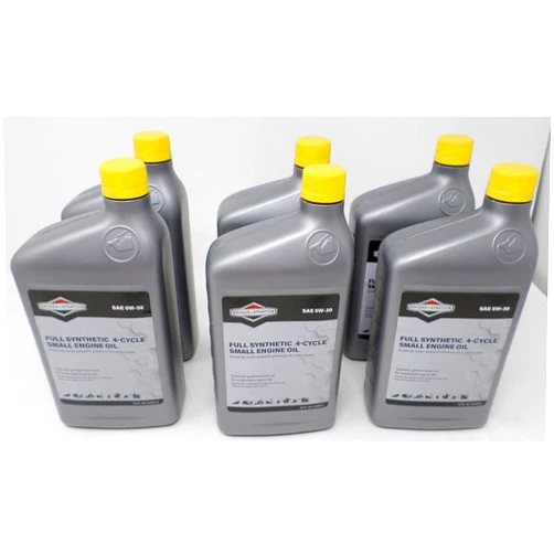 Briggs & Stratton Briggs and Stratton 6-Pack 100074 Quart 5W-30 Synthetic Oil