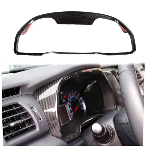 Voodonala for 4Runner ABS Carbon Fiber Dashboard Center Console Dash Board Instrument Gauge Cluster Fascia Trim for 2010-2024+Toyota 4Runner Interior Accessories, 1pc