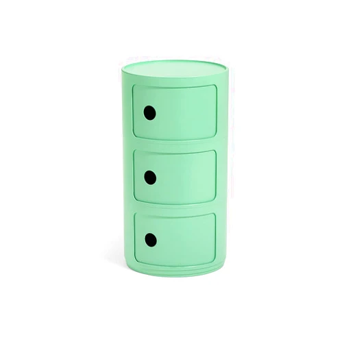 Kartell lahfatforever313 Kartell Componibili Bio, Mobile Contenitore 3 Elementi, Verde