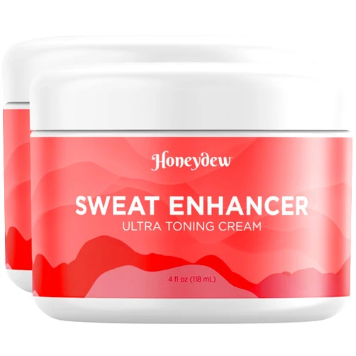 Maple Holistics Hot Sweat Cream Workout Enhancer - Invigorating Hot Cream for Cellulite & Body Sculpting to Maximize Workouts - Moisturizing Sweat Enhancer Thigh Bum and Belly Firming and Tightening Cream (2 Pack)