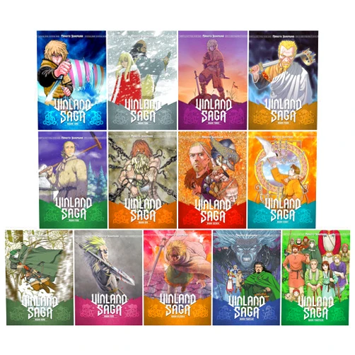 By Makoto Yukimura (Author) Vinland Saga Manga Set, Volumes 1-13