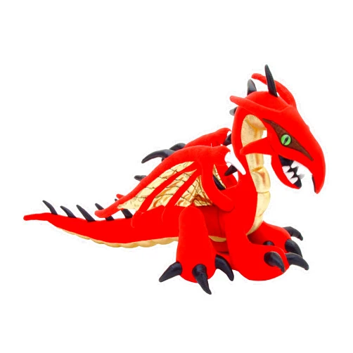 Toy Vault Red Dragon Plush (Large); Stuffed Toy from Here Be Monsters Collection