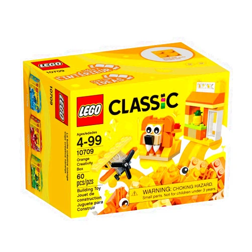 LEGO Classic Orange Creativity Box 10709 Building Kit