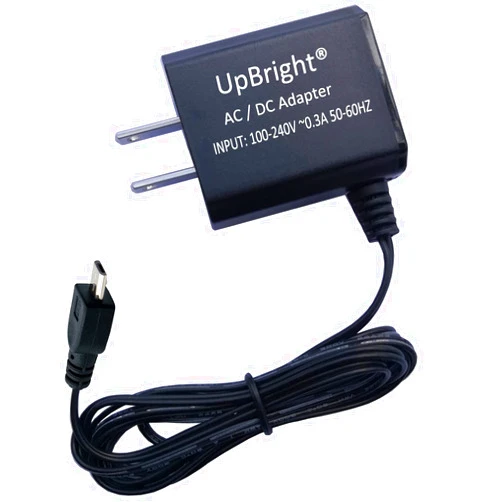 UpBright AC/DC Adapter Compatible with Kiierr 148 Pro 272 Premier Hair Growth Regrowth Cap Devices Portable Rechargeable Power Pack 5V DC Supply Battery Charger (Micro USB Plug Tip Wall Charger)