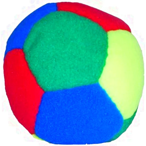 Tossaball Plush Puppy Juggling Ball - Harlequin