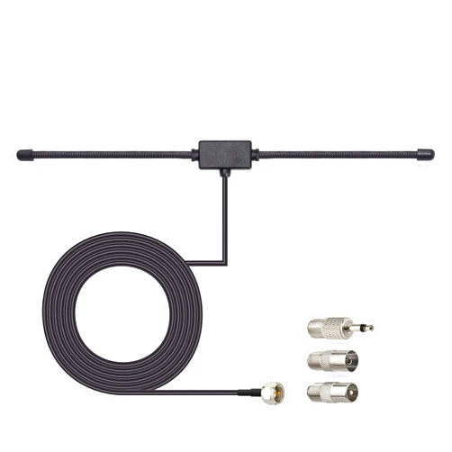Bingfu FM Radio Antenna FM Dipole Antenna FM Antenna for Stereo Receiver Indoor Pioneer Onkyo Yamaha Marantz Bose Wave Music System FM Radio Home Stereo Receiver AV Audio video Home Theater Receiver