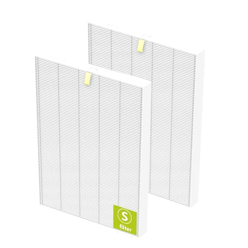 Colorfullife 2 Pack C545 True HEPA Replacement Filter S Compatible with C545, B151, P150, 9300 Air Purifier, Replaces for Winix Filter S 1712-0096-00 and 2522-0058-00