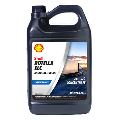 Shell Rotella ELC Antifreeze + Coolant, Extended Life, 1 US GAL/3.785L