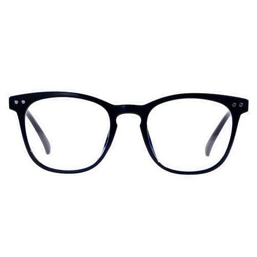ANDWOOD Blue Light Blocking Glasses Women Men Computer Small Face Clear Bluelight Blocker Eyeglasses Frame ANDWOOD AR001 Square Black | Anti-blue Light Lens