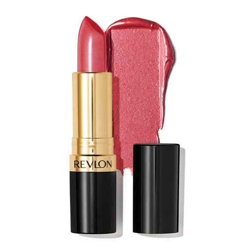 Revlon Lipstick, Super Lustrous Lipstick, Creamy Formula For Soft, Fuller-Looking Lips, Moisturized Feel in Mauves & Trends, Blushing Mauve (460), 0.15 oz