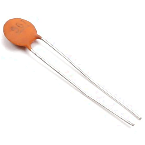 Fielect 50Pcs Ceramic Capacitor Kit 50V 560PF Disc Capacitors for DIY Electronic Circuit, Color Random