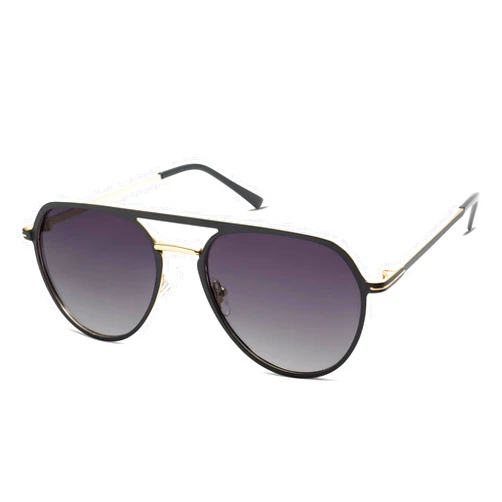 SOJOS Trendy Aviator Polarized Sunglasses for Women Men Retro Shades Classic Metal Sun Glasses SJ1204A