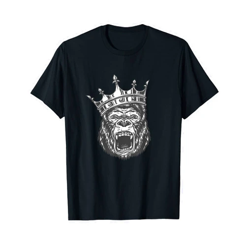 Gorilla Head - Gorilla male - Monkey Ringleader - Primate T-Shirt