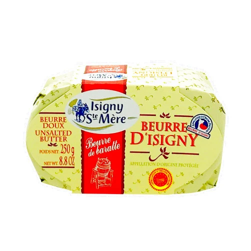 Isigny Ste Mere, Butter Churned Sweet, 8.8 Ounce