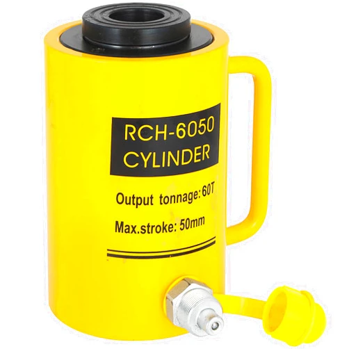 Happybuy 60ton 50mm Hollow Plunger Hydraulic Cylinder Jack