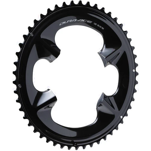 Shimano Dura-Ace FC-R9200 12-Speed Outer Chainring Black, 50t
