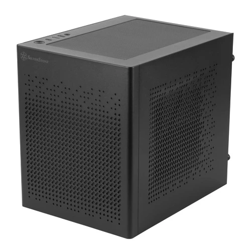 SilverStone Technology SUGO 16 Black Mini-ITX Small Form Factor case with All Steel Construction, SST-SG16B