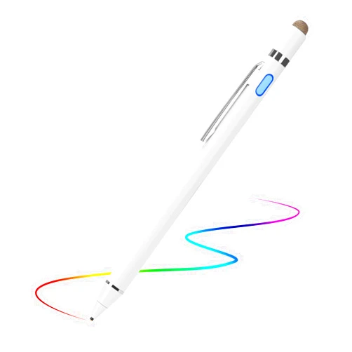 EVACH Active Stylus Digital Pen with Ultra Fine Tip Stylus for iPad iPhone Samsung Tablets, Compatible with Apple Pen,Stylus Pen for iPad Pro, White