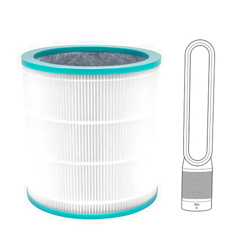 JASENG Replacement Filter for Dyson TP01 TP02 TP03 BP01 AM11 Dyson Tower Purifier Pure Cool Link, Replaces Part # 968126-03