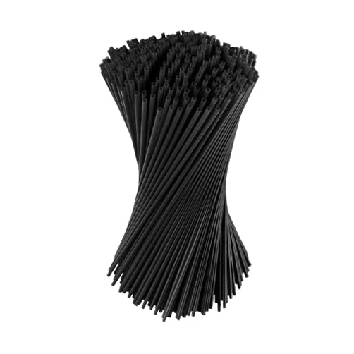 EcoQuality 5 Inch Black Plastic Coffee & Cocktail Stirrer Straws, Disposable, Eco Friendly, Sip Stirrer, Bar Stirrer, Sip Straw, For Coffee, Cocktail, Latte and Tea - 5 Inches (4000)