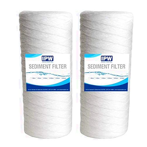 IPW Industries Inc WP.5BB97P Compatible String-Wound Polypropylene Filter Cartridge, 10