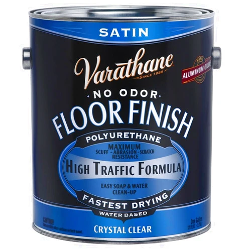 Rust-Oleum 20-Pack of 1 gal Rust-Oleum 230231 Clear Varathane Water-Based Interior Floor Polyurethane, Satin