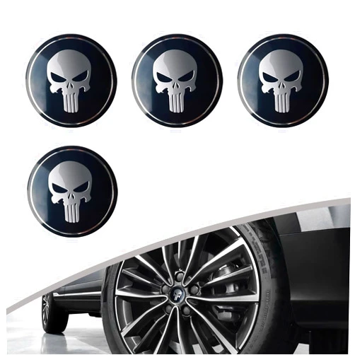 Awlbed 4 PCS Car Hub Center Cap, 2.2