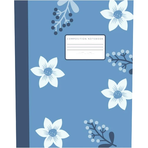Loule Publishing Composition Notebook: Flowers