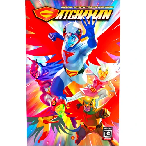 By Cullen Bunn (Author), Chris Batista (Illustrator), Carlos Lopez (Colorist), Buddy Beaudoin (Letterer) & 1 more Gatchaman Vol. 1