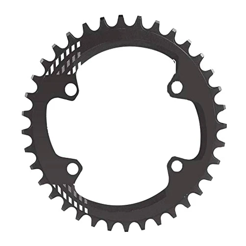 Vbestlife Speed ycle Chainring,Bcd 96Mm Chainring MTB Bike Narrow Wide Round Oval Single Chain Ring for Shimano M6000 M7000 M8000(Black 36T: 15 Cm) Bcd96 38T Bcd96 38T