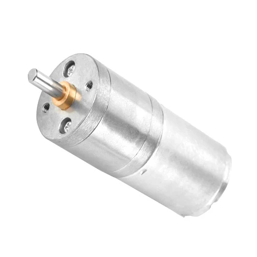 Akozon DC 12V 10RPM -1000RPM Gear Motor Gear Box Reversible High Torque Electric Micro Speed Reduction Geared Motor 25GA-370 Centric Output Shaft 25mm Diameter Gearbox Electric Motor (12V 1000RPM)
