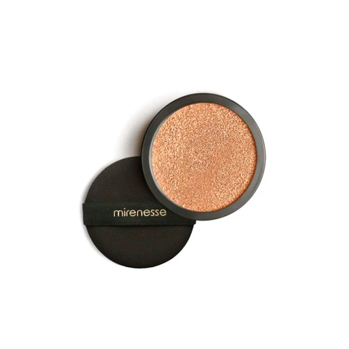 MIRENESSE 10 COLLAGEN CUSHION COMPACT FOUNDATION REFILL - 25.Bronze WINNER BEST FOUNDATION