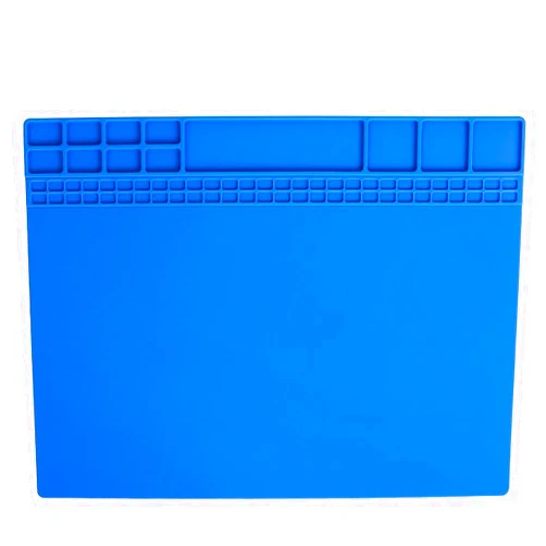 TECKTOO Soldering Mat Insulation Soldering Iron Kit Heat Resistant For Repairing Electronics Watch Laptop Soldering Station Tool For Hot Air Station
