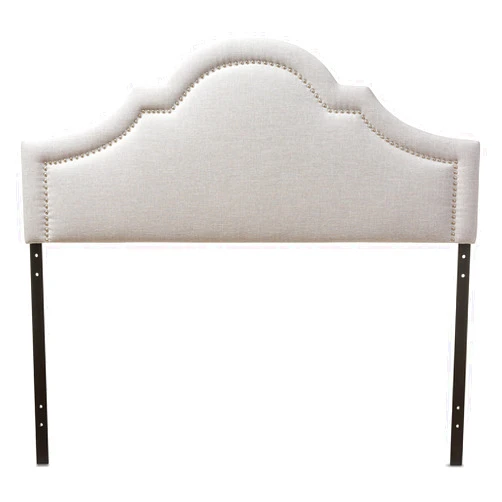 Baxton Studio FBA_424-6873-AMZ Headboard, Queen, Greyish Beige