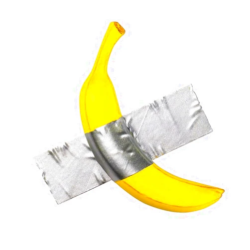 Vilead Realistic Banana Contemporary Wall Art,Simulation Banana Tape Wall Sculpture,Wall Decor for Living Room Kitchen Office Staircase,Modern Decorations