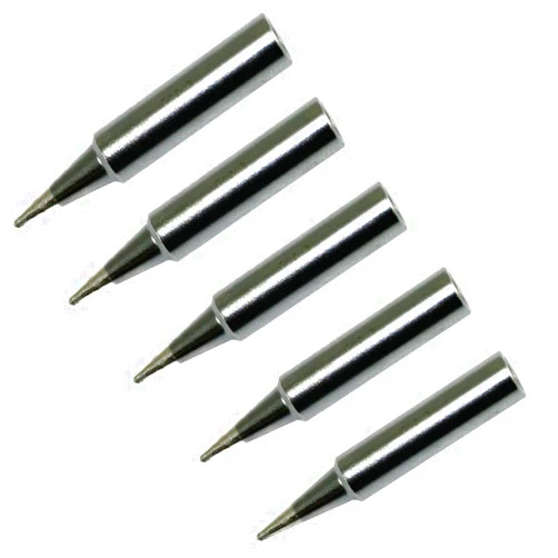 American Hakko Hakko T18-B - T18 Series Soldering Tip for Hakko FX-888/FX-8801 - Conical - R0.5 mm x 14.5 mm (5 Pack)